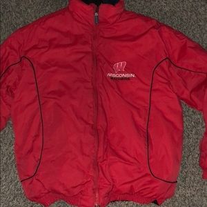 90s Retro Wisconsin Badgers Coat